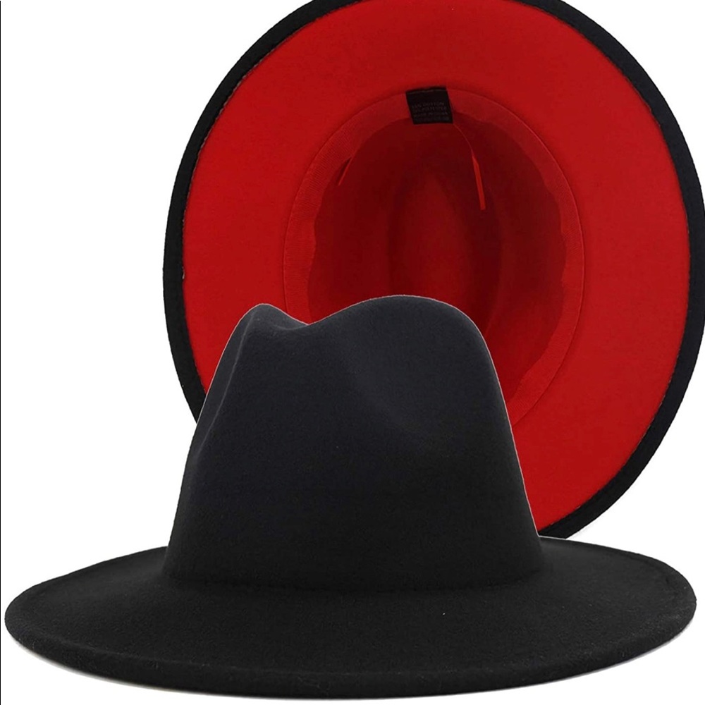 Fedora two tone hat